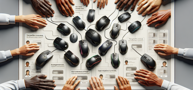 Alegerea Mouse-ului Ideal: Precizie DPI și Ergonomie pentru Eficiență