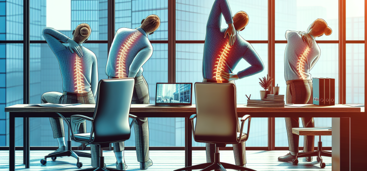 Trei Exerciții de Stretching pentru Durerile Lombare la Birou
