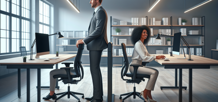 Ergonomia pentru Persoanele Înalte: Ajustări Esențiale la Birou